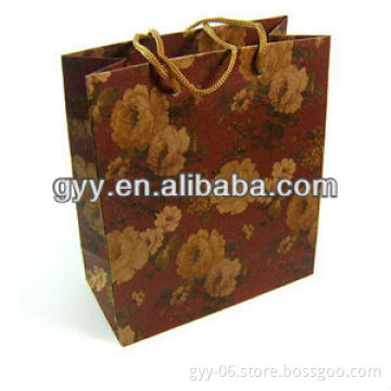 Rosemary map design craft paper bag